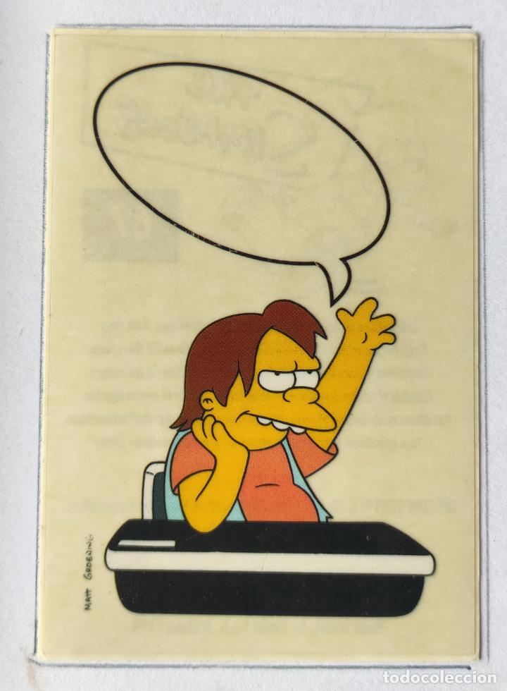 Coleccionismo cromos antiguos: CROMO N&ordm; 67 THE SIMPSONS , PANINI 1999 - Foto 1