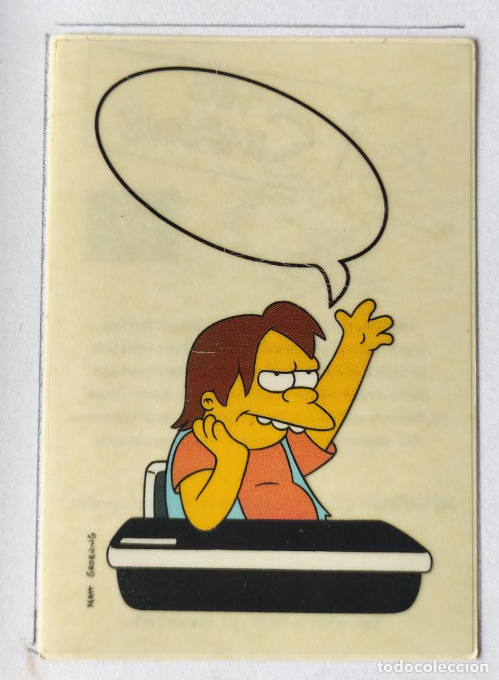 Coleccionismo cromos antiguos: CROMO N&ordm; 67 THE SIMPSONS , PANINI 1999 - Foto 1