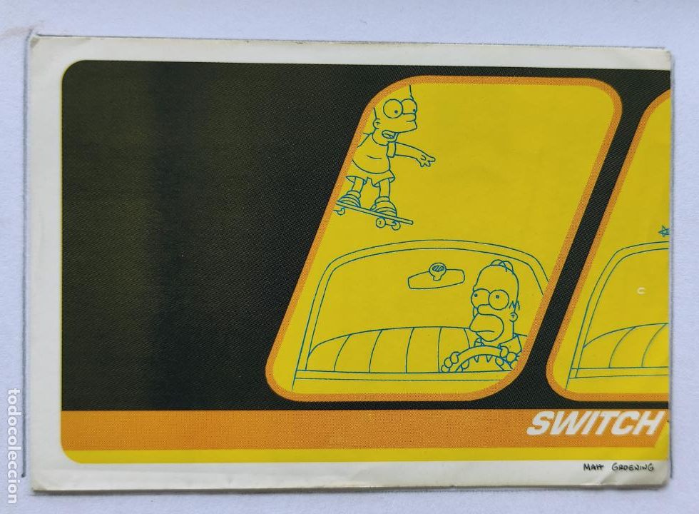 Coleccionismo cromos antiguos: CROMO N&ordm; 79 THE SIMPSONS , PANINI 1999 - Foto 1