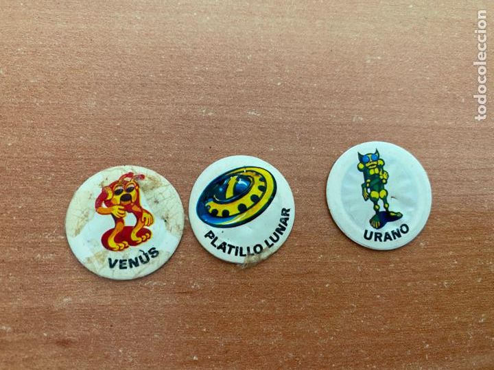 Coleccionismo cromos antiguos: PEPSI DESCUBRE EL ESPACIO LOTE 3 CROMOS URANO, VENUS, PLATILLO LUNAR (CRIP5)