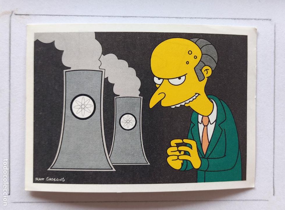 Coleccionismo cromos antiguos: CROMO N&ordm; 39 THE SIMPSONS , PANINI 2001 - Foto 1