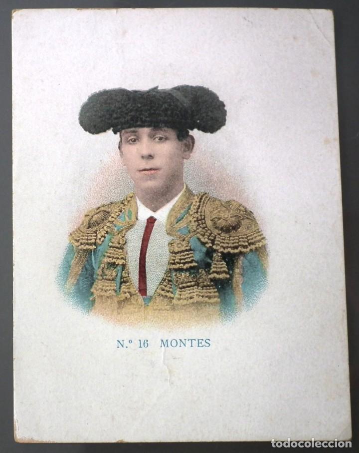Coleccionismo cromos antiguos: MONTES ANTIGUO CROMO - FOTOGRAF&Iacute;A N&ordm; 16