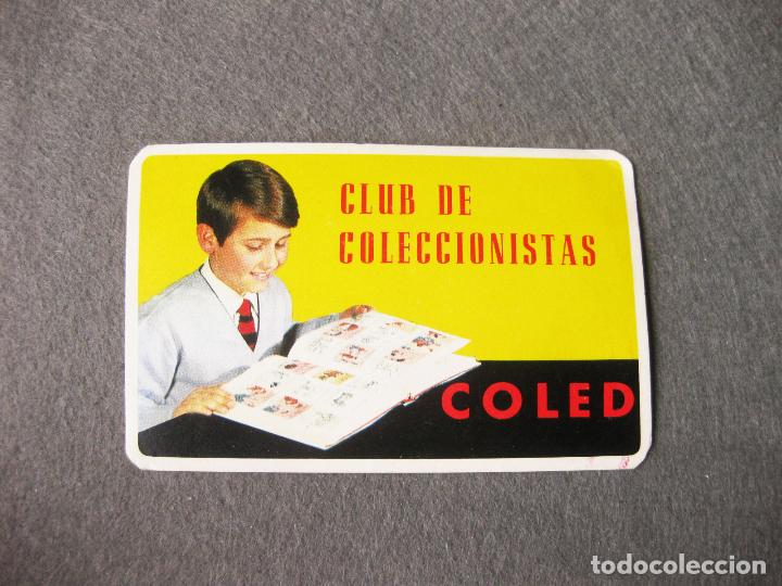 Collectionnisme Cartes &agrave; collectionner anciennes: CARNET DEL CLUB DEL COLECCIONISTA - COLED