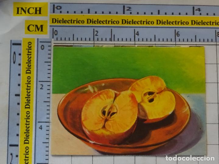 Collectionnisme Cartes &agrave; collectionner anciennes: CROMO CROMITO CHUCHER&Iacute;AS. &Aacute;LBUM BIMBO EL PORQUE DE LAS COSAS 3 1972. 6 MANZANAS