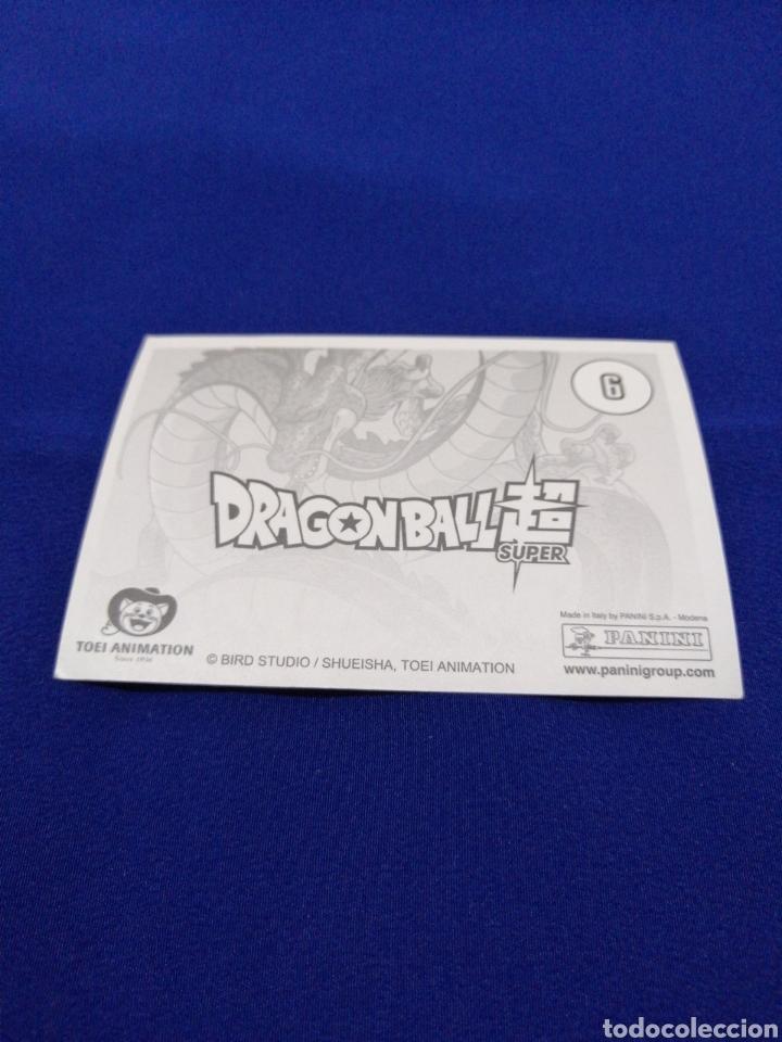 Coleccionismo cromos antiguos: DRAGON BALL SUPER N&Uacute;MERO 6 - Foto 2