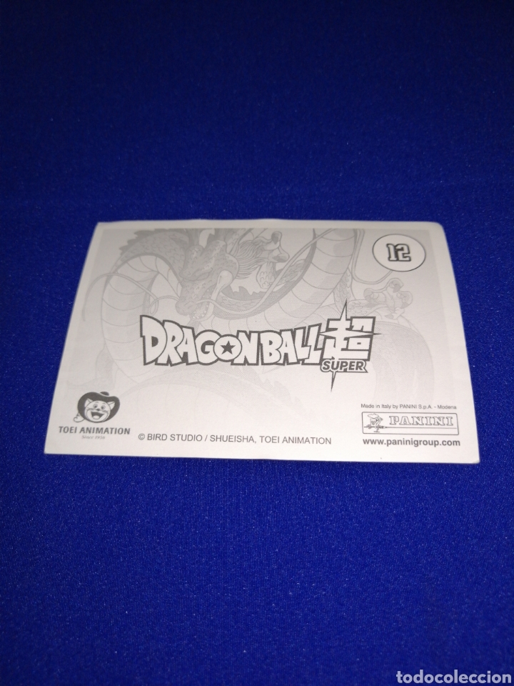 Coleccionismo cromos antiguos: DRAGON BALL super n&uacute;mero 12 - Foto 2