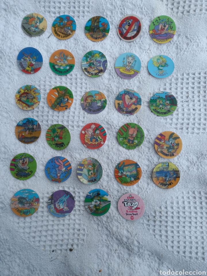 Coleccionismo cromos antiguos: Lote 29 Magic tazos - Foto 3
