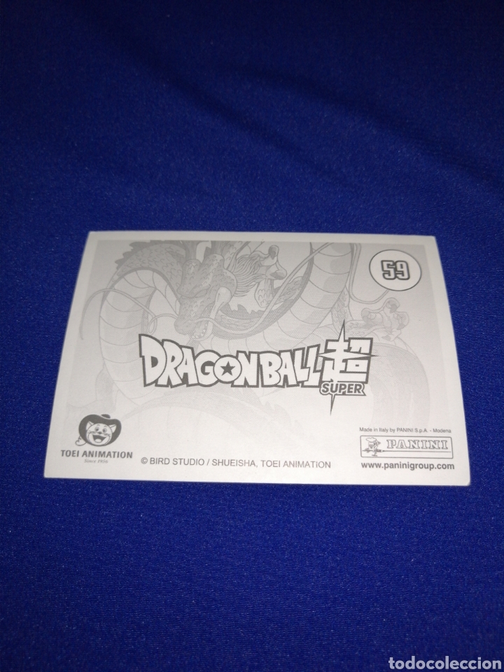 Coleccionismo cromos antiguos: DRAGON BALL SUPER NUMERO 59 - Foto 2