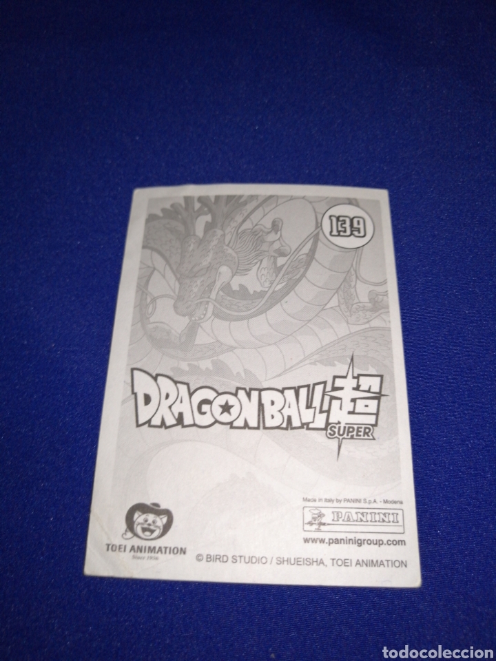 Coleccionismo cromos antiguos: DRAGON BALL SUPER NUMERO 139 - Foto 3