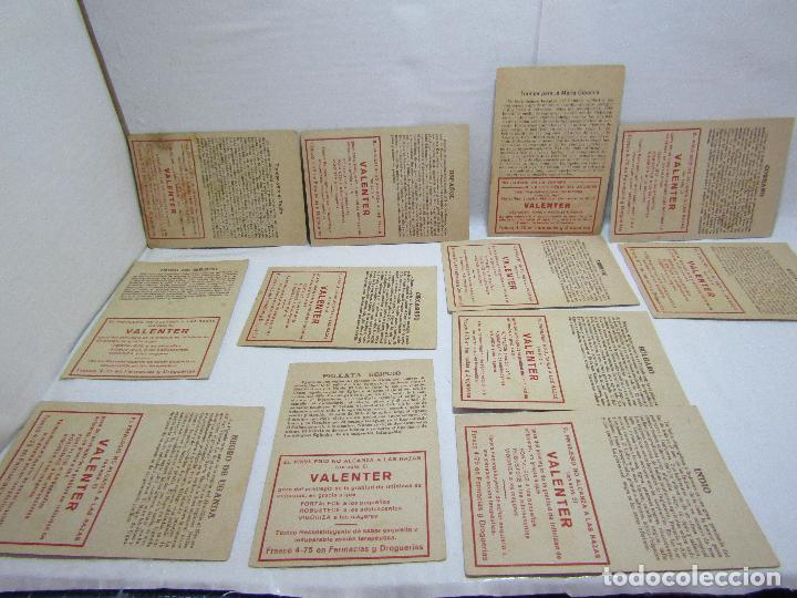 Coleccionismo cromos antiguos: CROMOS ANTIGUOS VALENTER - - LOTE DE 12 - VARIADOS - Foto 2