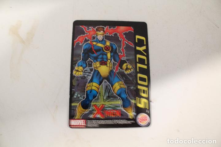 Coleccionismo cromos antiguos: BURGER KING MARVEL 2002 X-MEN cromo cyclops REFERENTE C&Oacute;MICS COMIC - Foto 1