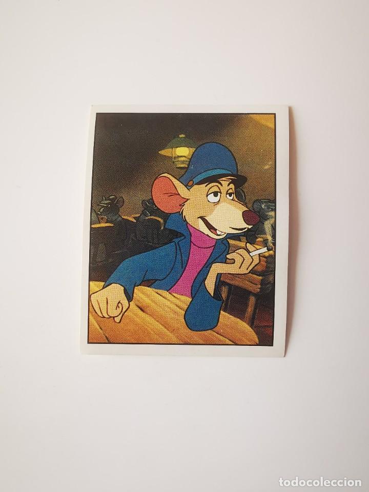 Collezionismo Figurine antiche: CROMO PEGATINA SIN PEGAR DEL ALBUM DISNEY BASIL RATON SUPERDETECTIVE PANINI 109
