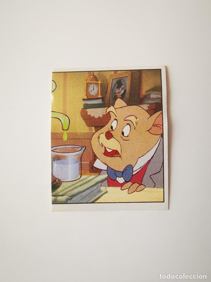 Collezionismo Figurine antiche: CROMO PEGATINA SIN PEGAR DEL ALBUM DISNEY BASIL RATON SUPERDETECTIVE PANINI 94