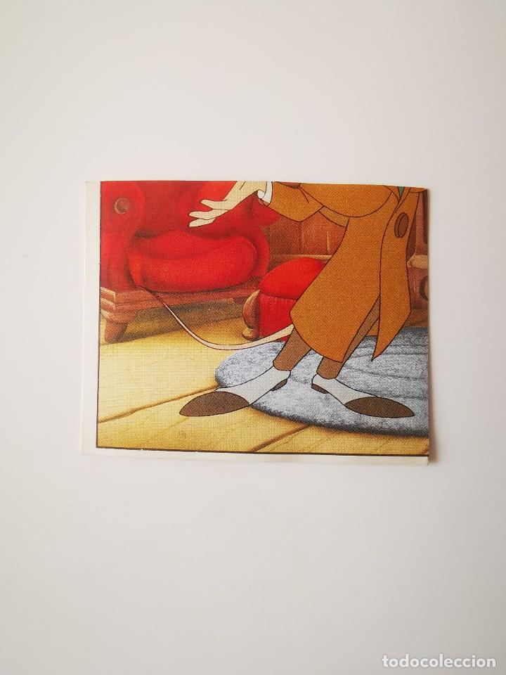Colecionismo Cromos antigos: CROMO PEGATINA SIN PEGAR DEL ALBUM DISNEY BASIL RATON SUPERDETECTIVE PANINI 89