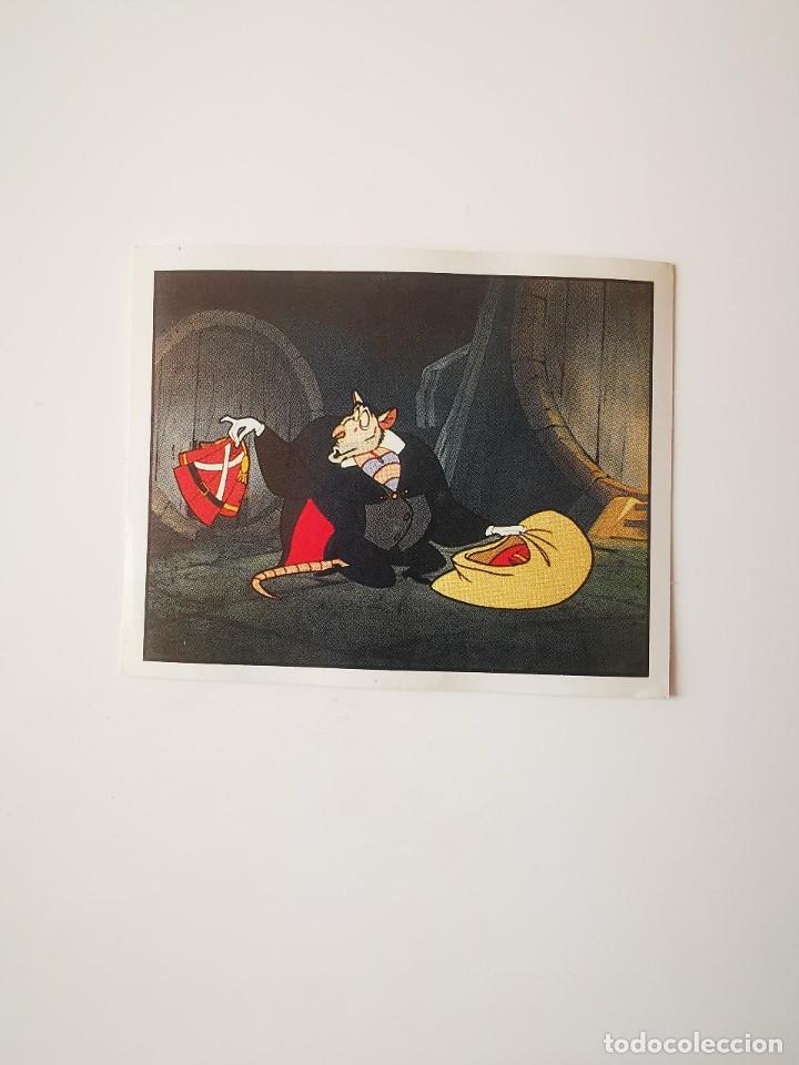 Colecionismo Cromos antigos: CROMO PEGATINA SIN PEGAR DEL ALBUM DISNEY BASIL RATON SUPERDETECTIVE PANINI 84