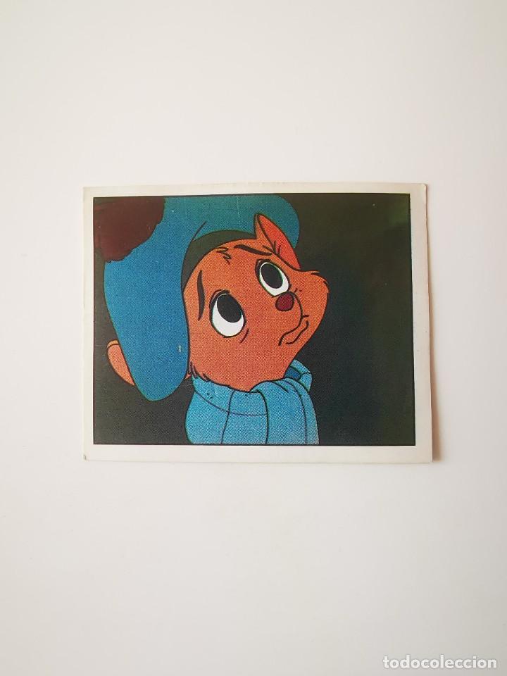 Colecionismo Cromos antigos: CROMO PEGATINA SIN PEGAR DEL ALBUM DISNEY BASIL RATON SUPERDETECTIVE PANINI 4