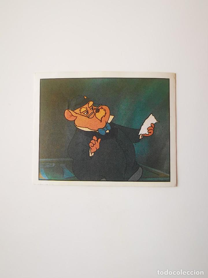 Colecionismo Cromos antigos: CROMO PEGATINA SIN PEGAR DEL ALBUM DISNEY BASIL RATON SUPERDETECTIVE PANINI 5