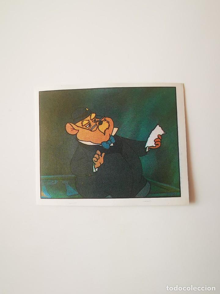 Colecionismo Cromos antigos: CROMO PEGATINA SIN PEGAR DEL ALBUM DISNEY BASIL RATON SUPERDETECTIVE PANINI 5