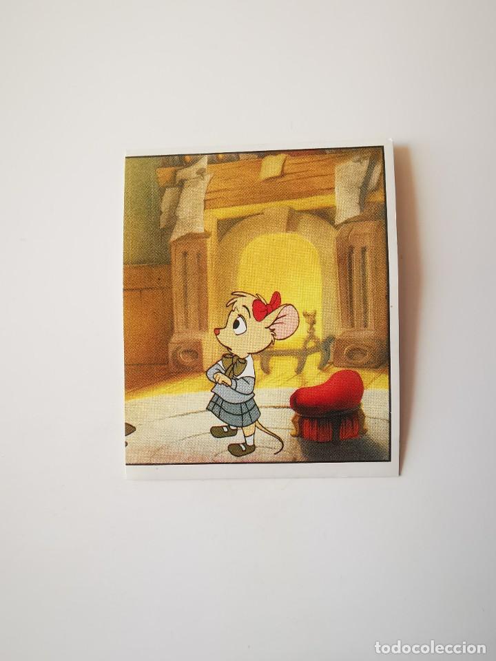 Colecionismo Cromos antigos: CROMO PEGATINA SIN PEGAR DEL ALBUM DISNEY BASIL RATON SUPERDETECTIVE PANINI 15
