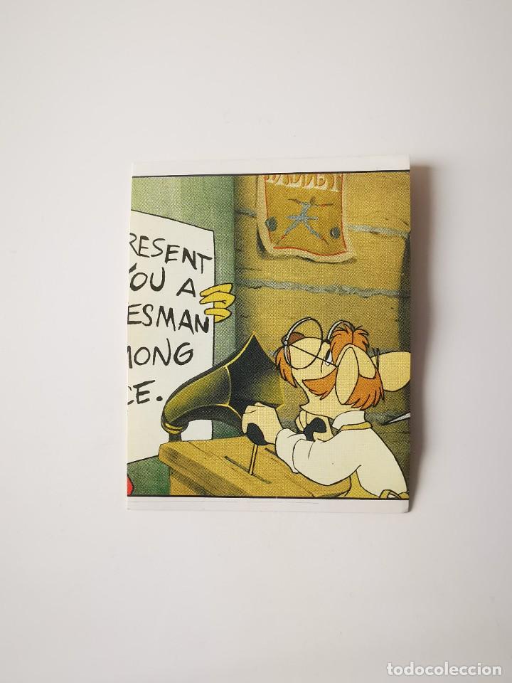 Colecionismo Cromos antigos: CROMO PEGATINA SIN PEGAR DEL ALBUM DISNEY BASIL RATON SUPERDETECTIVE PANINI 197