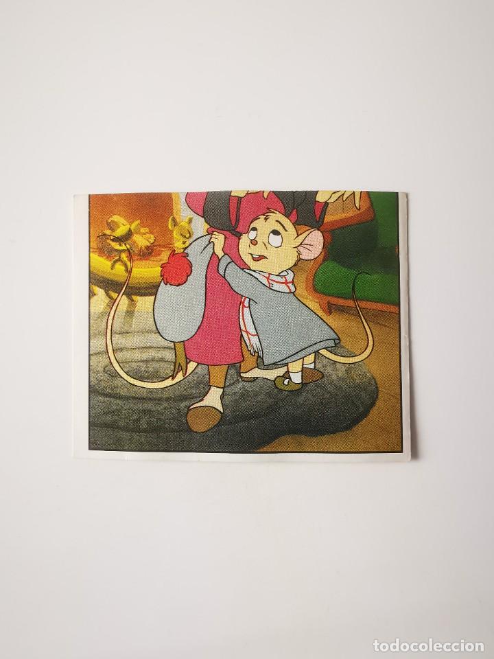 Colecionismo Cromos antigos: CROMO PEGATINA SIN PEGAR DEL ALBUM DISNEY BASIL RATON SUPERDETECTIVE PANINI 220