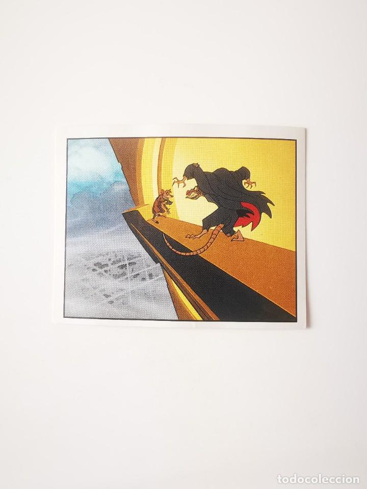Colecionismo Cromos antigos: CROMO PEGATINA SIN PEGAR DEL ALBUM DISNEY BASIL RATON SUPERDETECTIVE PANINI 215