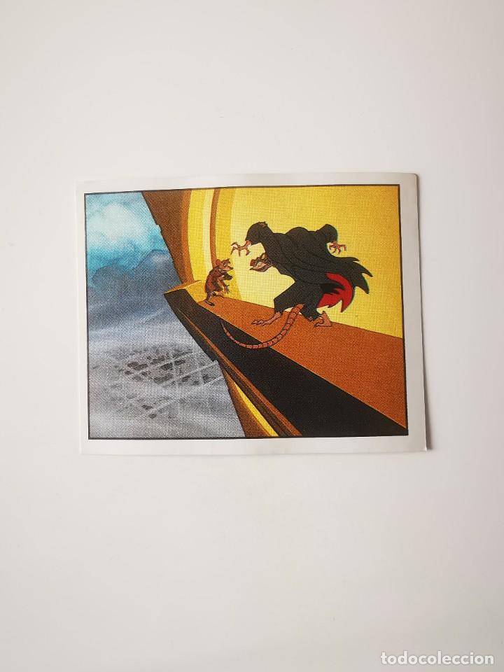 Colecionismo Cromos antigos: CROMO PEGATINA SIN PEGAR DEL ALBUM DISNEY BASIL RATON SUPERDETECTIVE PANINI 215