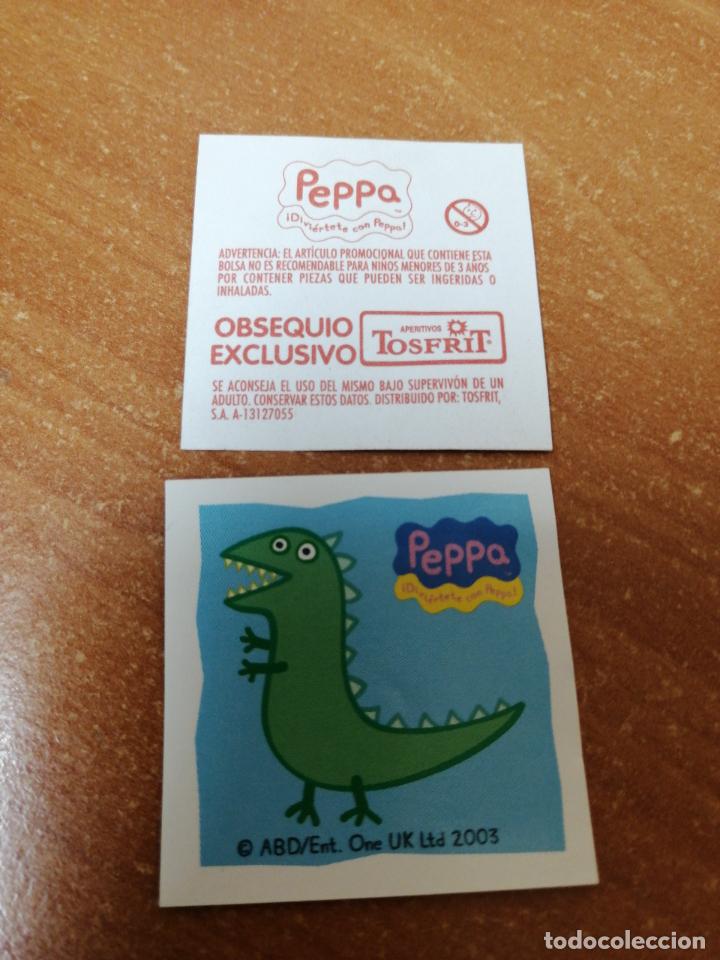 Coleccionismo cromos antiguos: CROMO PEGATINA PEPPA PIG DE TOSFRIT - Foto 1