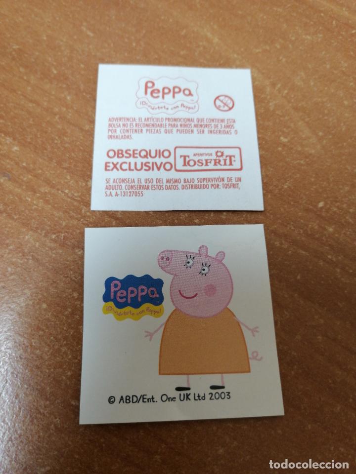 Coleccionismo cromos antiguos: CROMO PEGATINA PEPPA PIG DE TOSFRIT - Foto 1