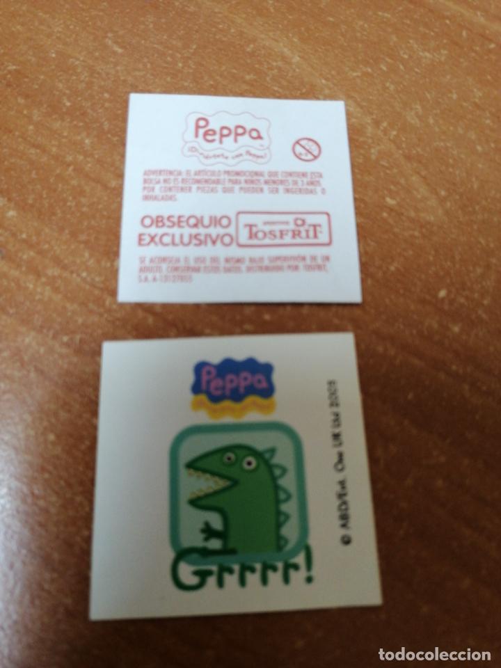 Coleccionismo cromos antiguos: CROMO PEGATINA PEPPA PIG DE TOSFRIT - Foto 1