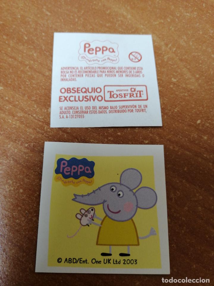 Coleccionismo cromos antiguos: CROMO PEGATINA PEPPA PIG DE TOSFRIT - Foto 1