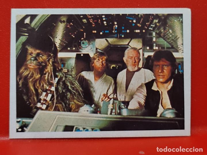 Coleccionismo cromos antiguos: STAR WARS RETORNO JEDI CROMO RECUPERADO PACOSA DOS VER FOTO DORSO ORIGINAL # 9