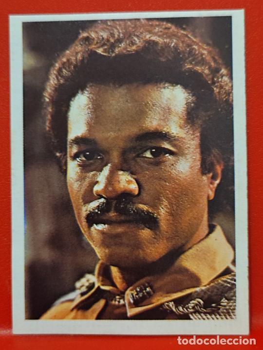 Coleccionismo cromos antiguos: STAR WARS RETORNO JEDI CROMO RECUPERADO PACOSA DOS VER FOTO DORSO ORIGINAL # 28 LANDO