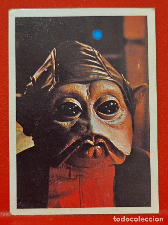 Coleccionismo cromos antiguos: STAR WARS RETORNO JEDI CROMO RECUPERADO PACOSA DOS VER FOTO DORSO ORIGINAL # 36 COPILOTO