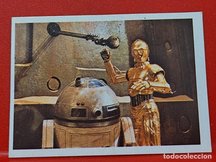 Coleccionismo cromos antiguos: STAR WARS RETORNO JEDI CROMO RECUPERADO PACOSA DOS VER FOTO DORSO ORIGINAL # 40