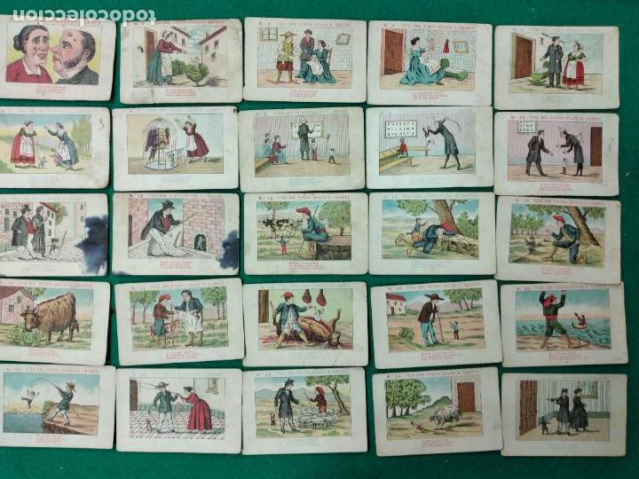 Vida del Nuevo Enano D. Crispin. Coleccion Completa de 48 Cromos. Chocolates Estrader y Comp