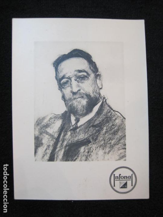Coleccionismo Cromos antiguos: RUPERTO CHAPI-RAMON CASAS-CROMO FOTOGRAFICO-PUBLICIDAD INFONAL-VER FOTOS-(80.454)