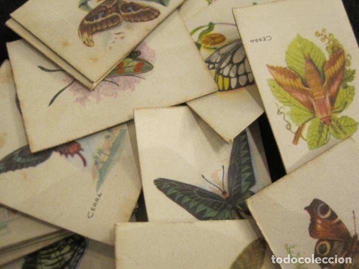 Collezionismo Figurine antiche: MARIPOSAS-LOTE DE 22 CROMOS DE LAS CAJAS DE CERILLAS-VER FOTOS-(CR-2563)