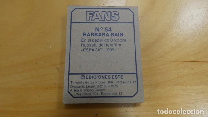 Coleccionismo cromos antiguos: 12 CROMOS DE LA COLECCION FANS . - Foto 2
