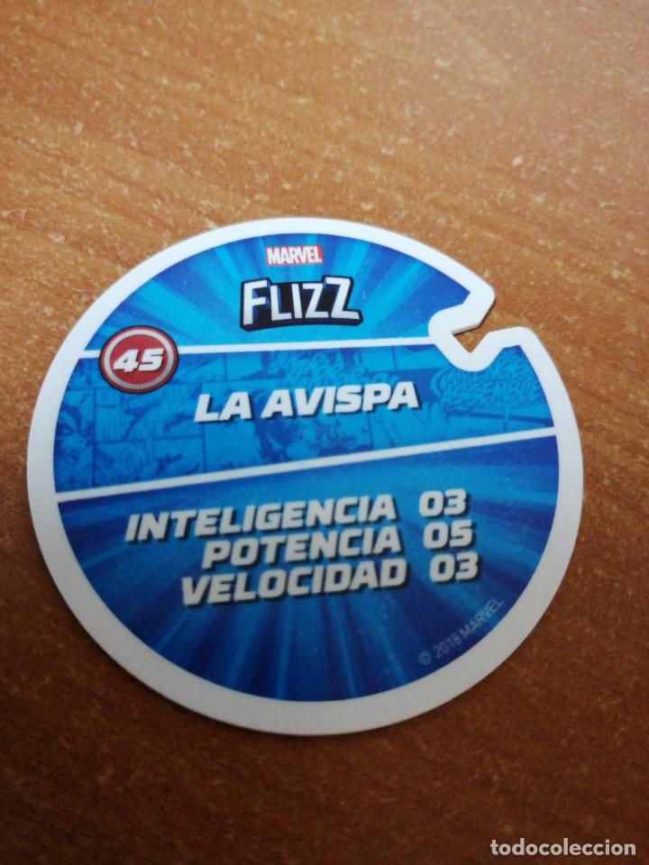 Coleccionismo cromos antiguos: CROMO TAZO FLIZZ MARVEL CARREFOUR (N&ordm; 45 ) LA AVISPA - Foto 1