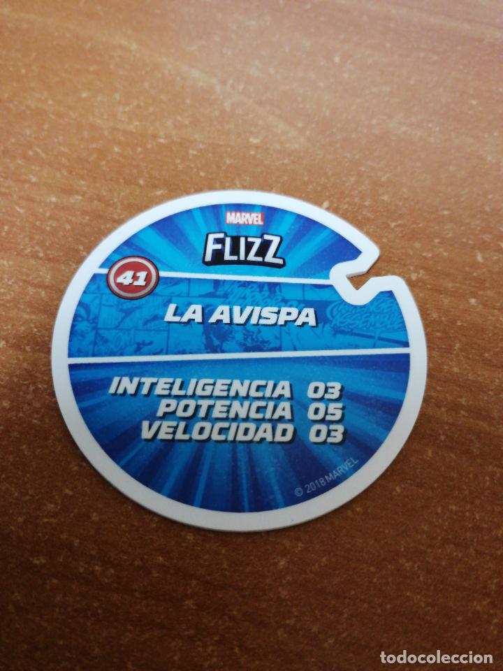 Coleccionismo cromos antiguos: CROMO TAZO FLIZZ MARVEL CARREFOUR (N&ordm; 41 ) LA AVISPA - Foto 1