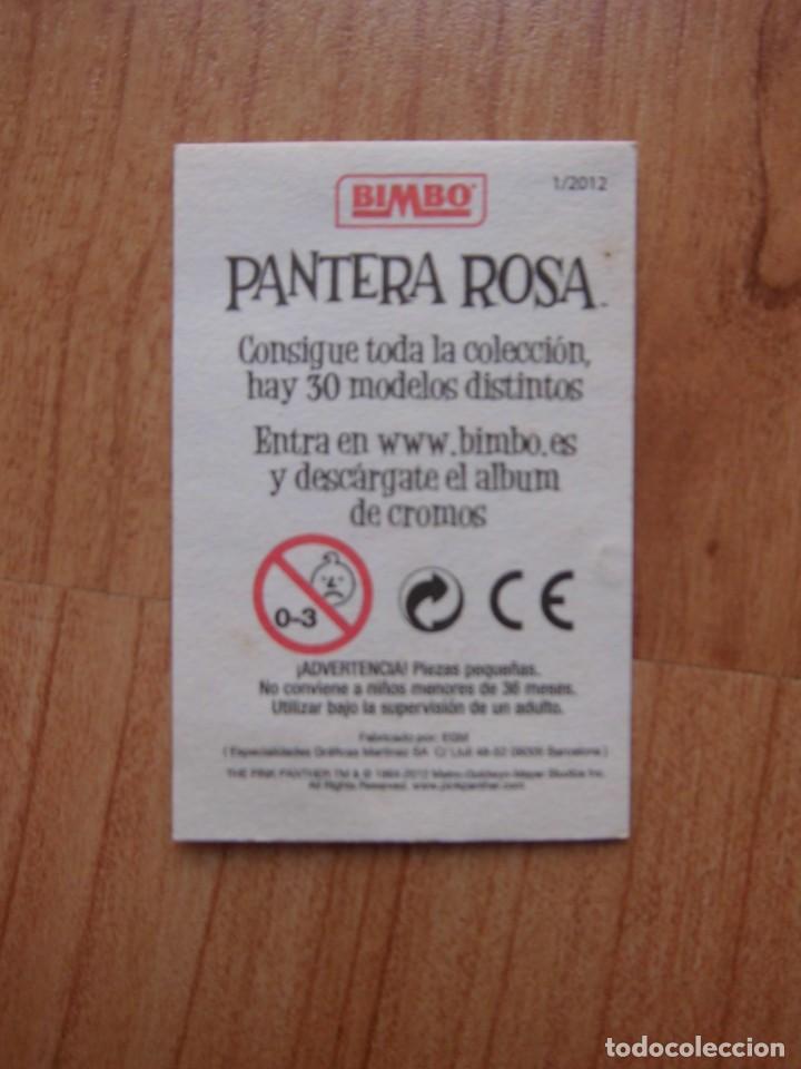 Coleccionismo cromos antiguos: CROMO PEGATINA PANTERA ROSA BIMBO - Foto 2