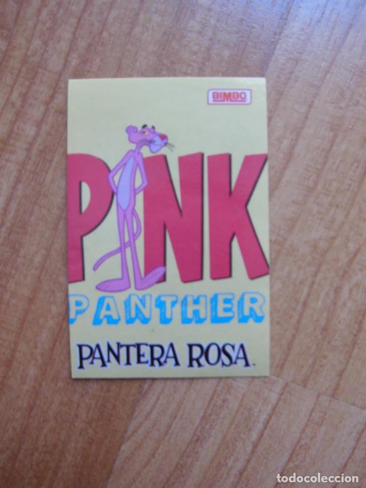 Coleccionismo cromos antiguos: CROMO PEGATINA PANTERA ROSA BIMBO - Foto 1