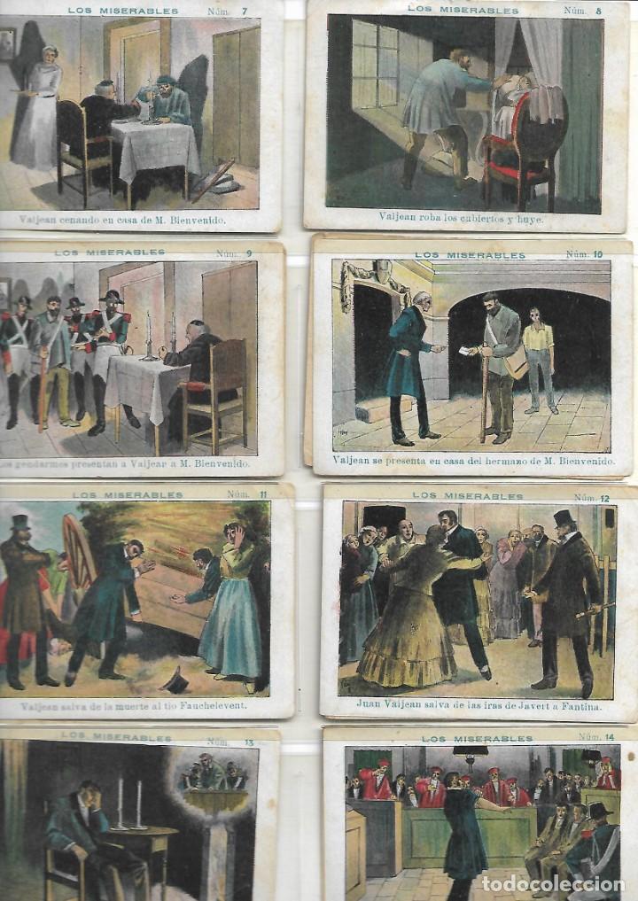 Coleccionismo cromos antiguos: LOS MISERABLES - COMPLETA - Foto 2