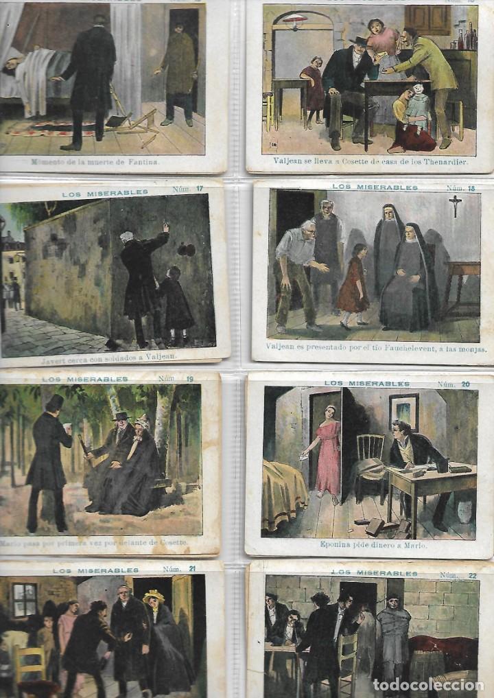Coleccionismo cromos antiguos: LOS MISERABLES - COMPLETA - Foto 3