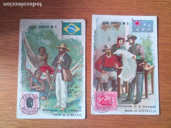 Collectable Antique Stickers: Lote cromos chocolates Jacinto rica Burgos