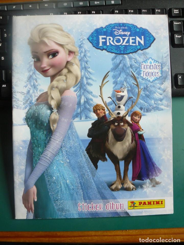 Coleccionismo cromos antiguos: Album con cromos Frozen - Foto 1