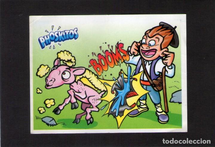 Coleccionismo cromos antiguos: CROMO - BOOMS - PHOSKITOS - A&Ntilde;O 1999 - NUNCA PEGADO.