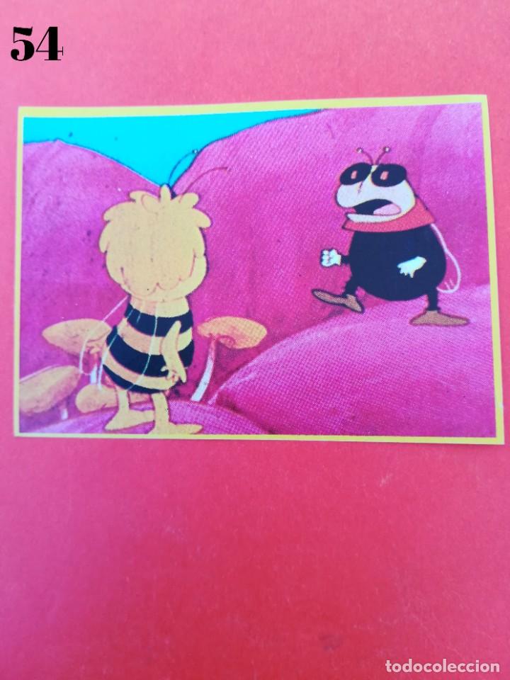 Coleccionismo cromos antiguos: Cromo n.54 abeja maya - Danone - Sin pegar - Foto 1