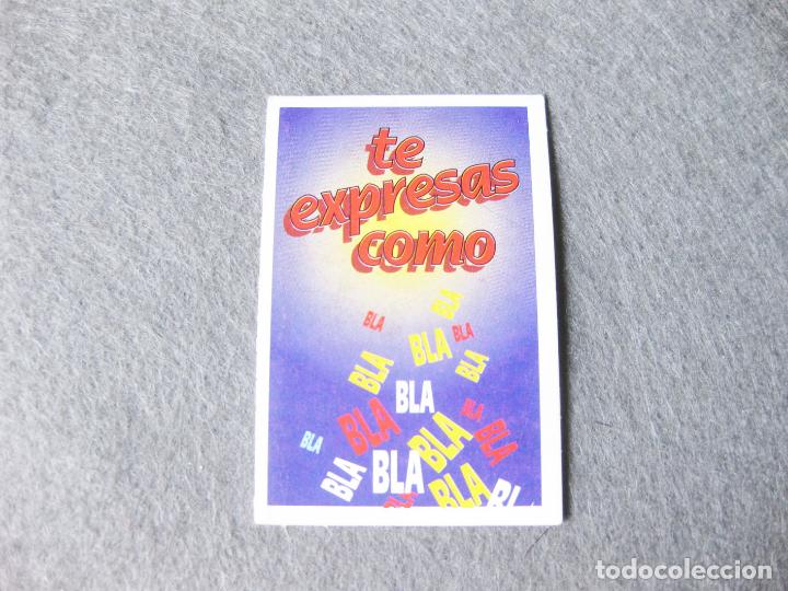 Coleccionismo cromos antiguos: CROMO BOLLYCAO ESPEJISMOS - TE EXPRESAS COMO UN LIBRO ABIERTO